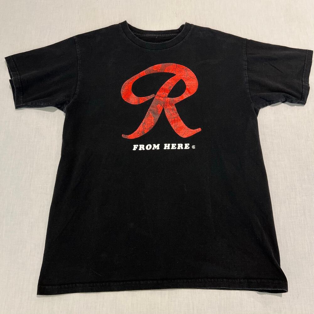 Rainer Beer From Here Black T Shirt Sz M